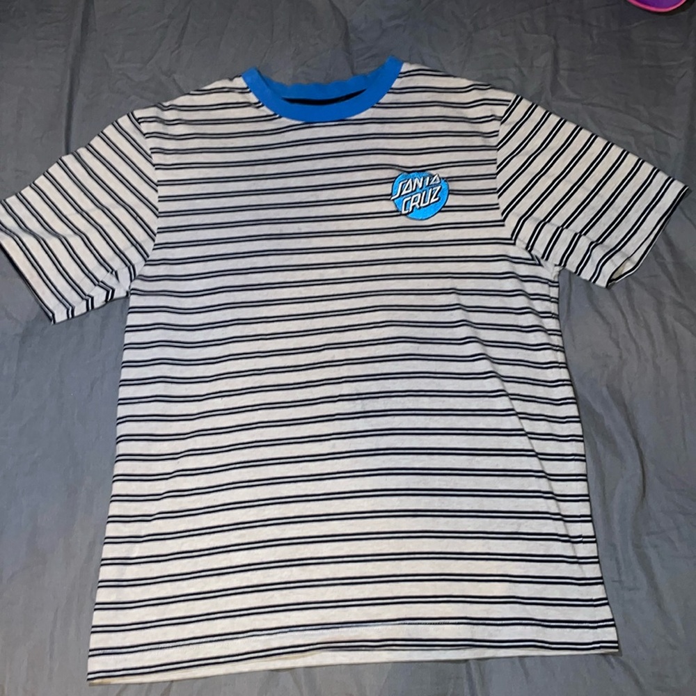 Stripped Santa Cruz Tee